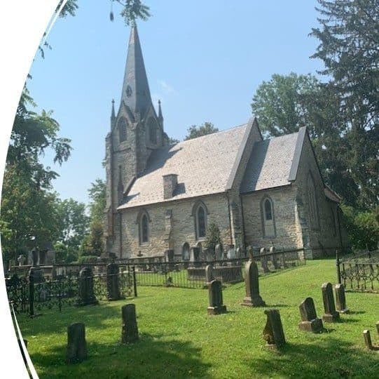 St. John's Western Run Episcopal Church and its historic cemetery